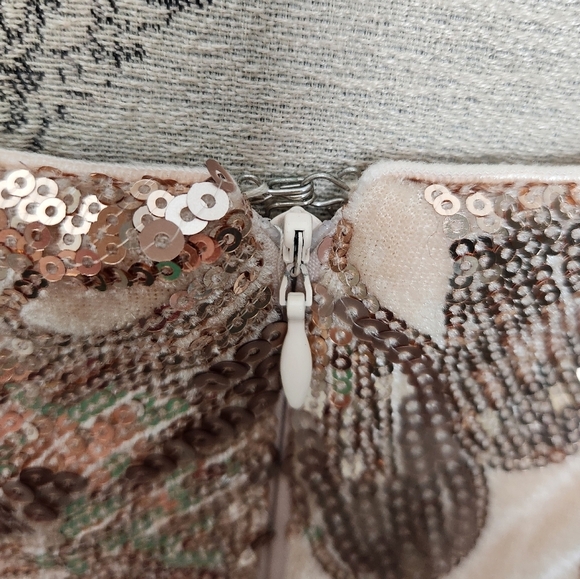 Blush sequin mermaid gown - Picture 13 of 16